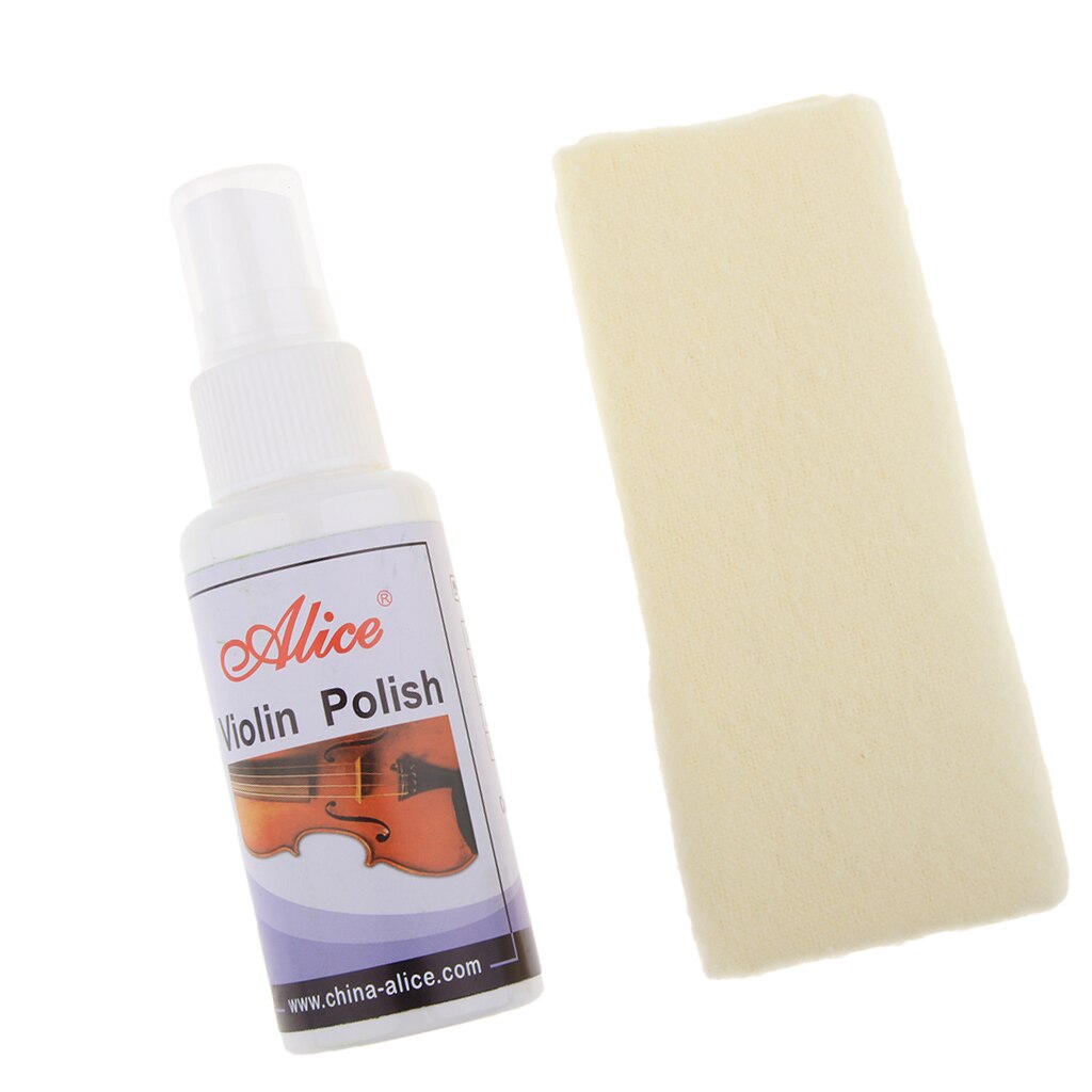Violin Polish Cleaner Portable 50ml Cleaner,Cleaning Care Set for Violin String Instrument