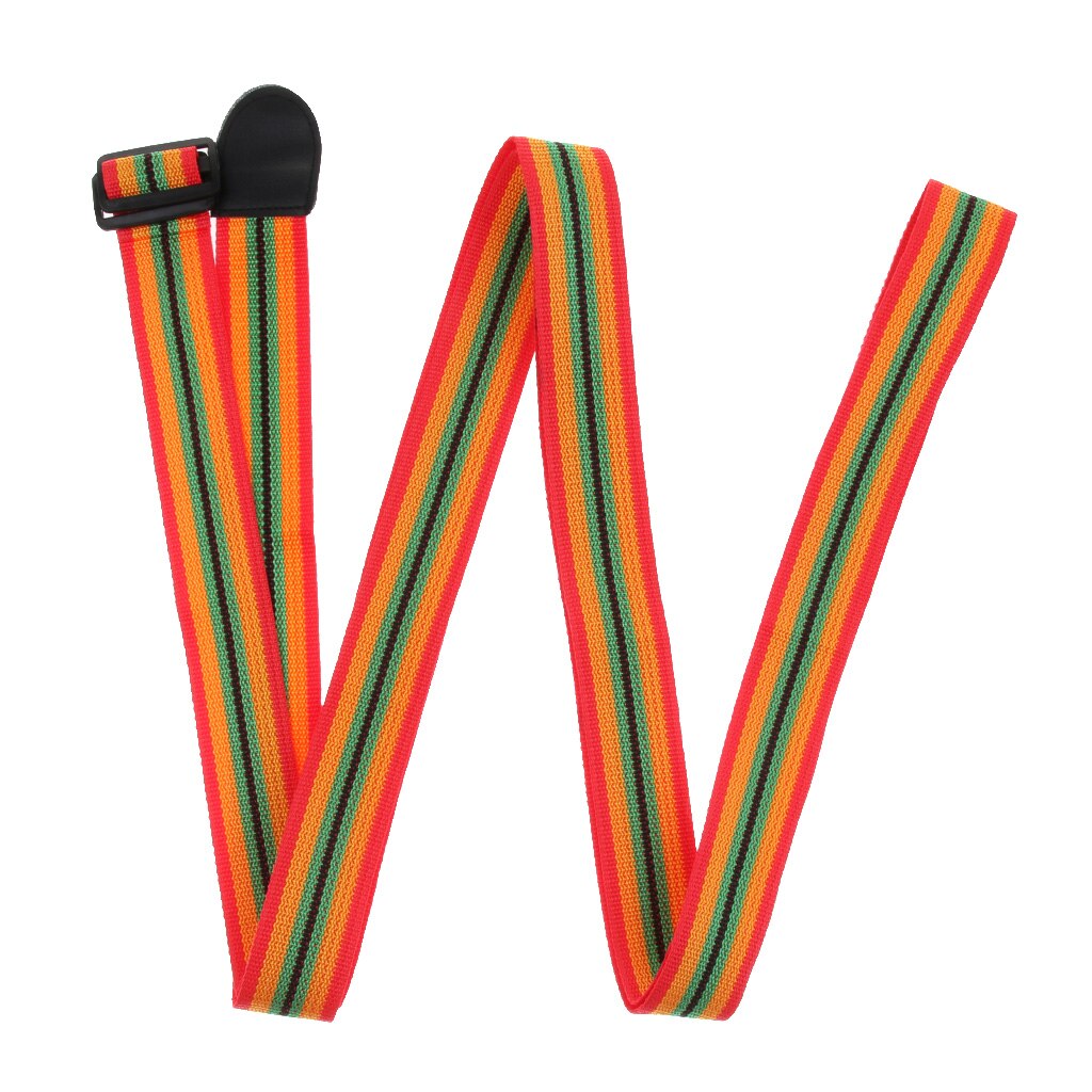 Nylonowy pasek Djembe perkusyjny afrykańnarty bęben ręczny pas DIY 350X4.5 cm