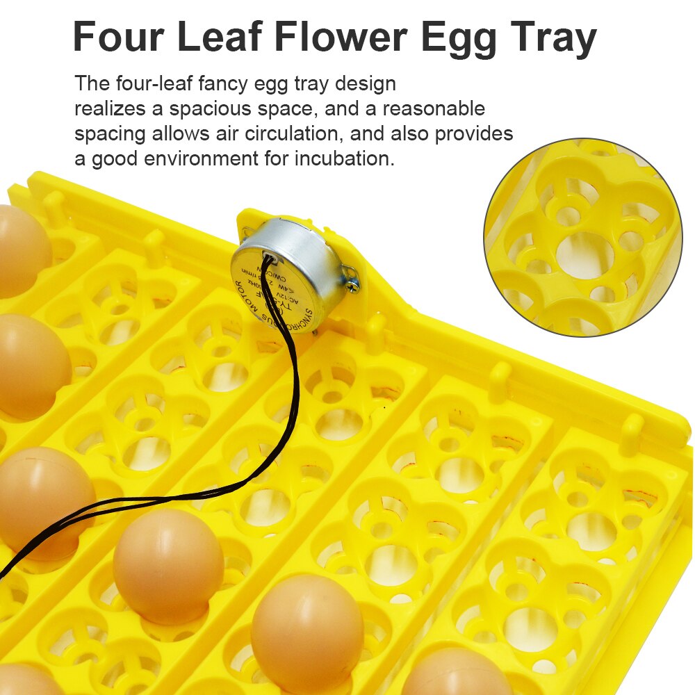 36 Eggs Incubator Turn Tray Poultry Incubation Equipment Chickens Ducks And Other Poultry Incubator Automatically Turn Eggs