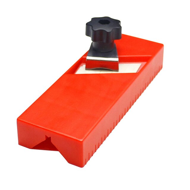 Manual Gypsum Board Woodworking Planer Manual Flat Square Plane Drywall Edge Plasterboard Wood 45 Degree Carpenter Chamfer Tool: Red