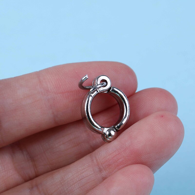 2 Stuks Pet Vogels Training Leash Ringen Clip Papegaai Vliegende Accessoire Duif Been Ring Opening Voet Ring Accessoires Vogel Benodigdheden