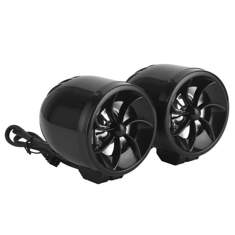 1 paar 12V Motorrad Bluetooth Lautsprecher Audio- Musik Verstärker hoch Energie Lautsprecher mit Licht Wirkung Motorrad Radio