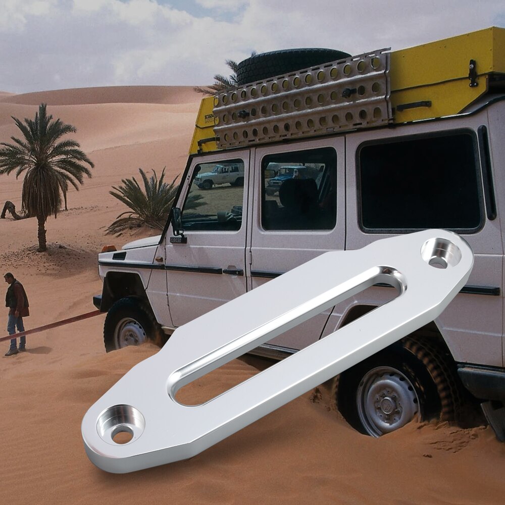 Zeepin 13000lbs Winch Rope Guide Hawse Aluminum Fairlead for Offroad