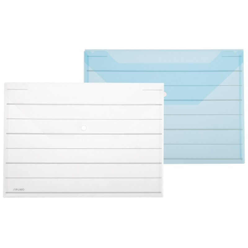 5 stks/partij A4 Transprent Plastic Document tas/bestand document tas/Bestand zak/file houder/Portfolio/ notes Pouch