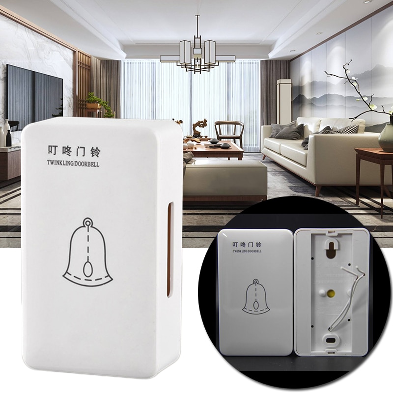 AC Wired bell door external wireless doorbell 220V Welcome Door Bell For Office Home Security Access звонок дверной deurbel
