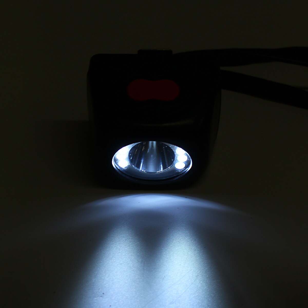 digital 3w 4500lm gruvearbeider lampe lys ledet vise vise hjelm lokk lampe trådløs hodelykt utendørs bærbar belysning hode beltelader