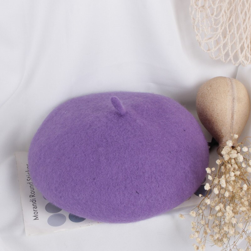 baby låve jenter lue beret vintervarmere fransk kunstner luer ski caps: Jeg