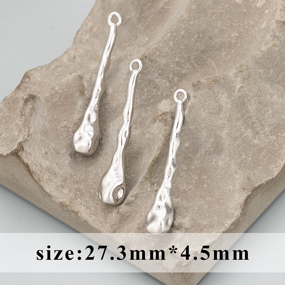 GUFEATHER MD69,jewelry accessories,18k gold rhodium plated,copper,nickel free,jewelry making,charms,diy pendants,6pcs/lot: Pink