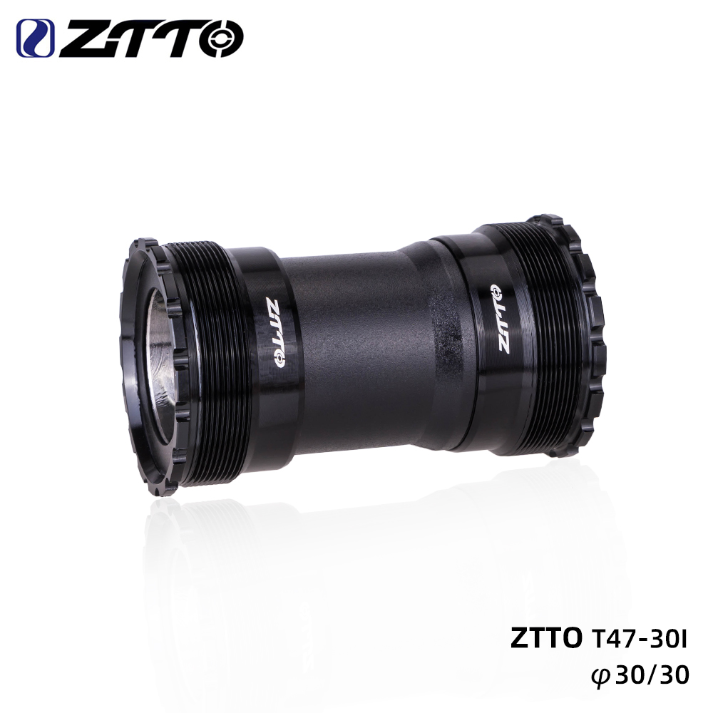 Ztto t47 suporte inferior de bicicleta e ferramenta de instalação 24 mtb bicicleta de estrada pedaleira dub 29 30mmthread 47 68 73mm eixo estriado