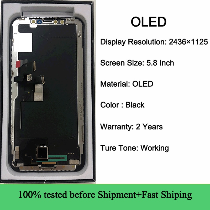 Amoled Display Voor Iphone X Xs Lcd Touch Screen Vervanging Goede 3D Touch Lcd Voor Iphone X Xs Display screen Met Gereedschap