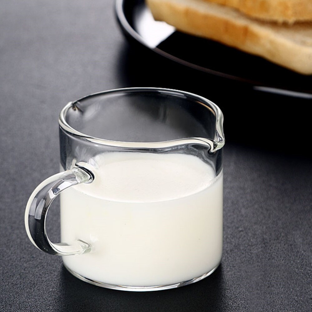 Taza de vidrio transparente de borosilicato alto, taza de cristal para café, té, zumo, leche, copa de vidrio para vino