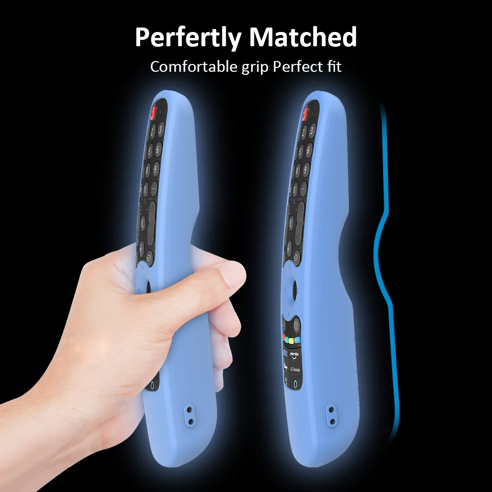 Kolorowe silikonowe etui do LG AN-MR21GC MR21N/21GA Pokrowiec ochronny na pilota do LG OLED TV Magic Remote AN MR21GA Case
