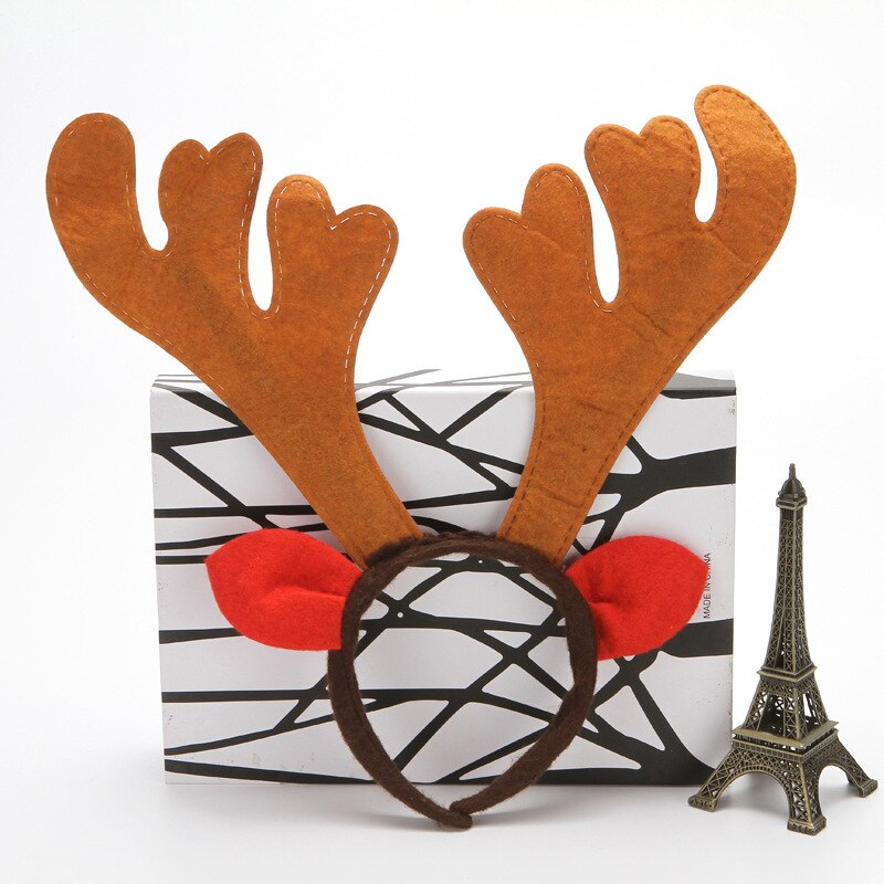 Bois bandeau décorations de noël pour la maison noël Festival fête ornements nouvel an décor enfants cheveux accessoires