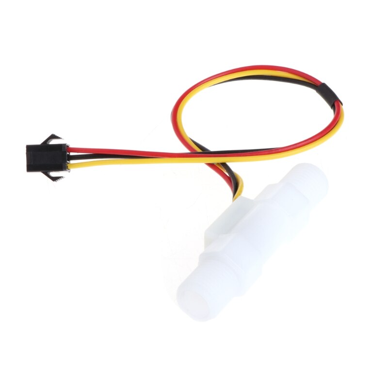 0.3-3.0l/ min plast vann væske nivå flow sensor meter hann  g1/4