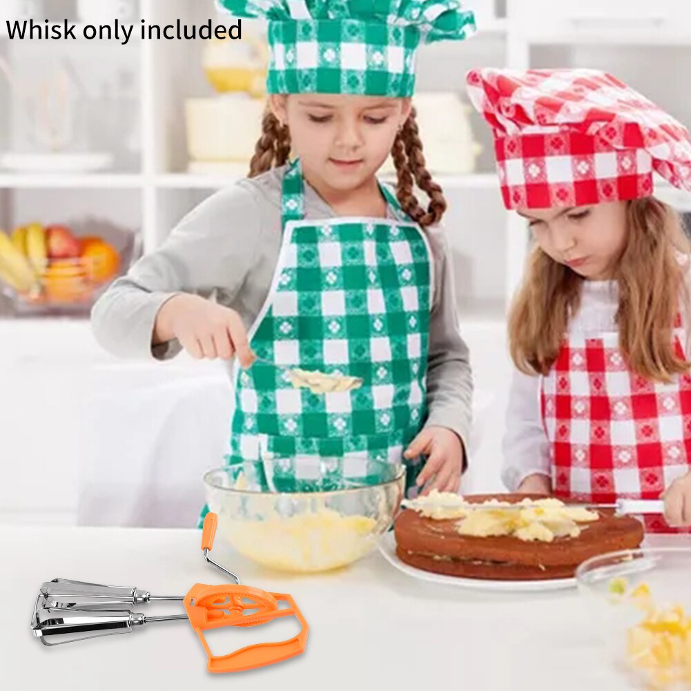 Hand Push Stainless Steel Kitchen Tools Milkshakes Manual Blender Home Blending For Cooking Beating Whisk Milk Frother