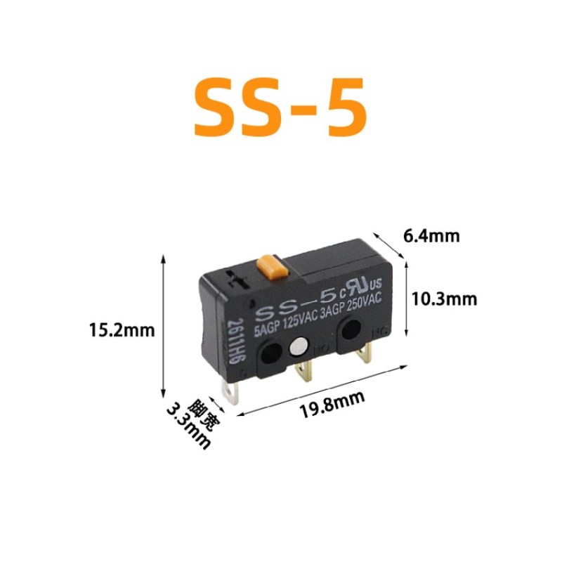 Lot De 20 Micro-Commutateurs SS-5GL13 - Interrupteurs Miniatures De Haute Précision