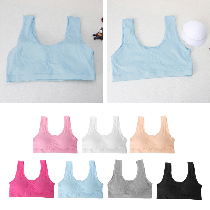 Biancheria intima per ragazze adolescenti reggiseno sportivo per adolescenti reggiseno per allenamento della celertà biancheria intima N0HD