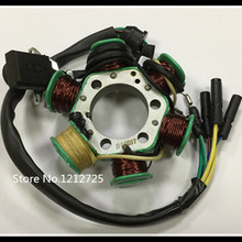 Zongshen Jialing Cross-country motorcycle CB125 JH125D Magneto coil Stator coil 6 Poles DC