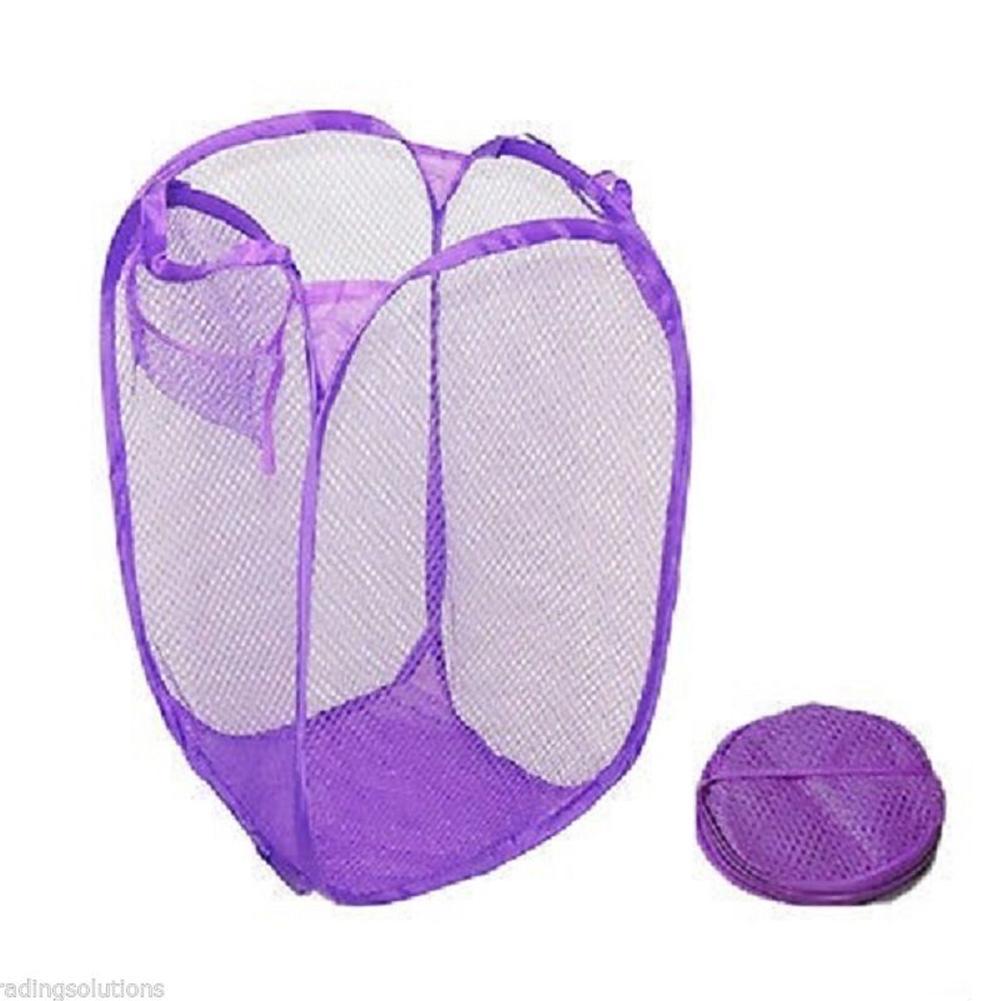Wasmand Wasmand Speelgoed Kleding Opslag Bin Mesh Wassen Opslag Nylon: B