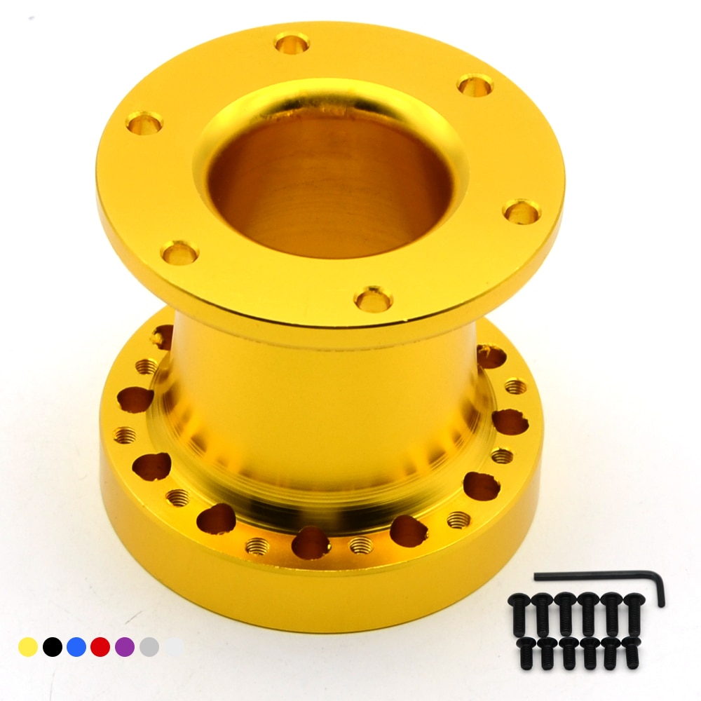 Universal Steering Wheel Hub Spacer 76MM Steering Wheel Hub Boss Kit Adapter Spacer