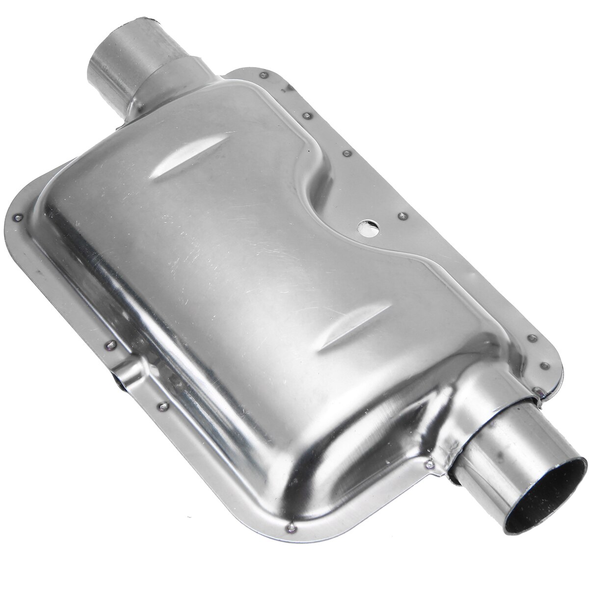 Treyues 1einstellen 24mm Abgasschalldämpfer + Schellen + Schraube Edelstahl Für Webasto Eberspacher Auto Auto Heizung
