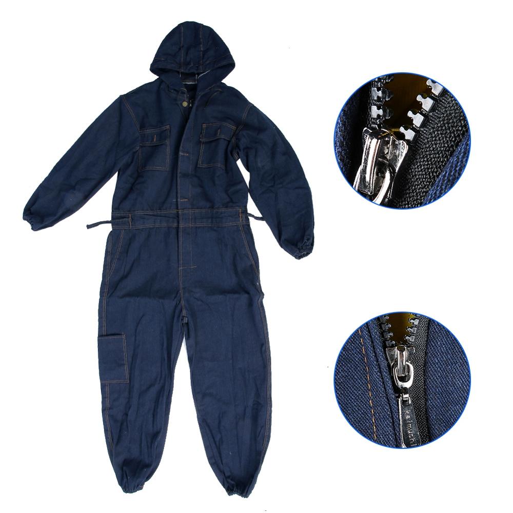 Denim Overall Elektrische Lassen Pak Labor Kleding Auto Reparateur Werkkleding Fit Voor 170/175/180/185/190Cm
