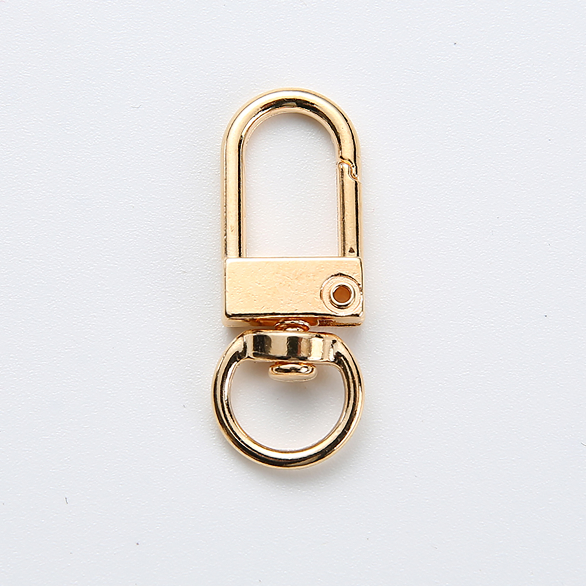 10/50/100 Stuks Sleutelhanger Roterende Hond Gesp Gouden Kreeft Sluitingen Haken Voor Diy Sieraden Maken sleutelhanger Accessoires: 6# / Antiek Messing