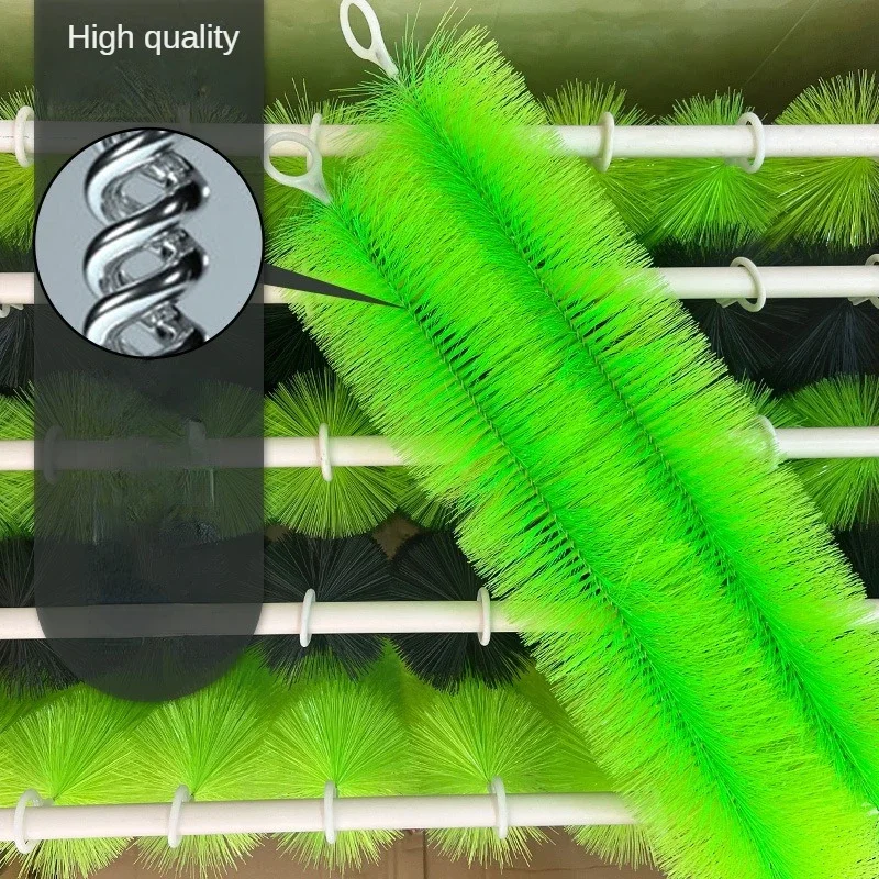 10 stks Aquarium Cleaning Tools Koi Visvijver Filter Borstel 30/40/50 cm Hoge dichtheid Borstel Skimmer Aquarium Filtratiesysteem