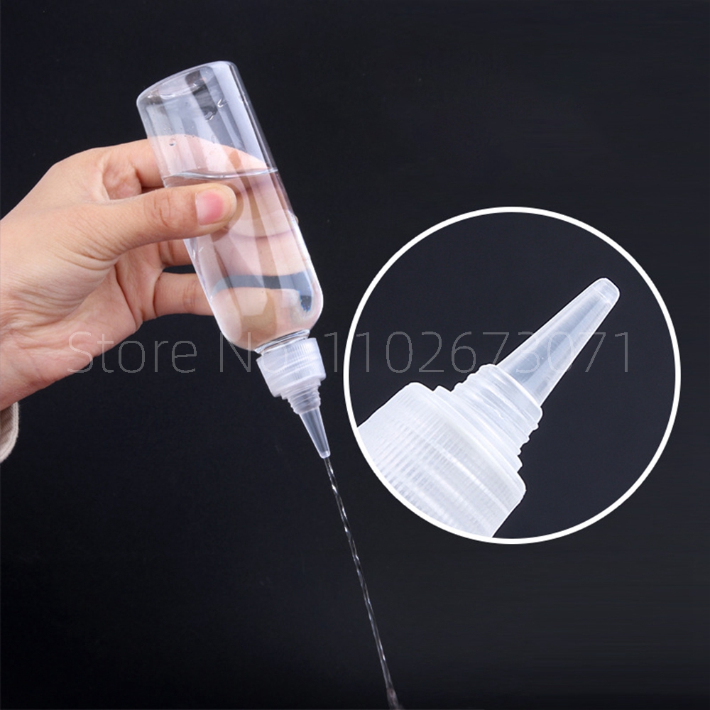 5ml-500ml Tip Transparent Plastic Bottle Emulsion Extrusion Bottling Spot PET Empty Bottles Plastic portable bottle