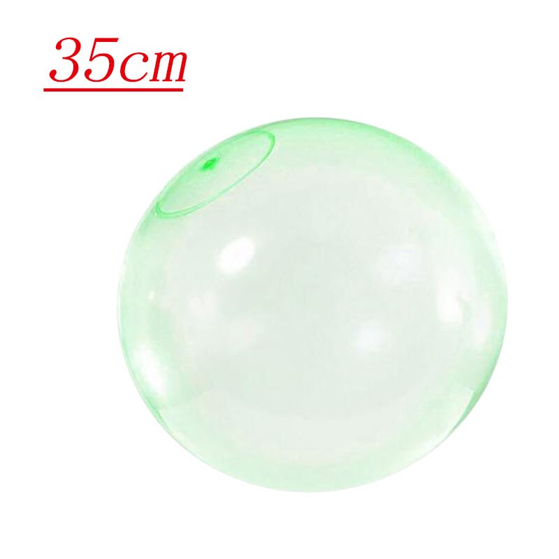 Bolla Morbide Palline di Aria Acqua Riempito Palloncini Blow Up Estate Dei Bambini Giochi All'aperto vasca da bagno Palla Sfera di Divertimento Giocattoli All'aria Aperta Palla Antistress 2020: 35cm green