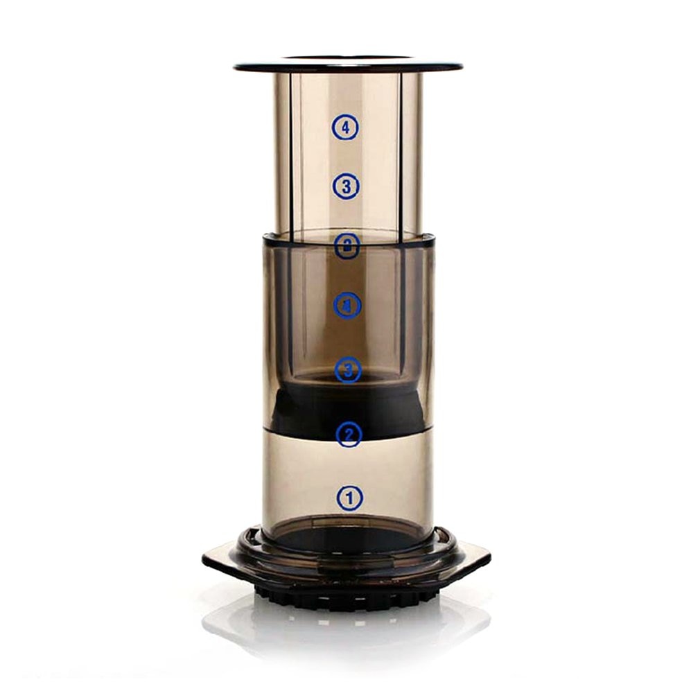 Cafetera portátil, filtro Manual para olla a presión, cafetera de goteo lavada a mano con papel de filtro de café