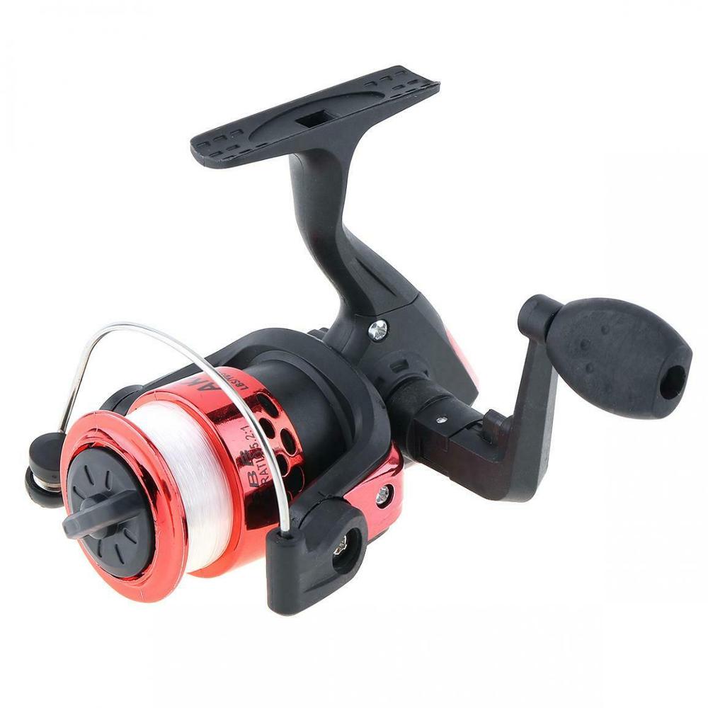 Fishing Rod and Reel Set Telescopic Spinning Fishing Rod and Reel Combos Full Kit Fishing Gear Pole Set