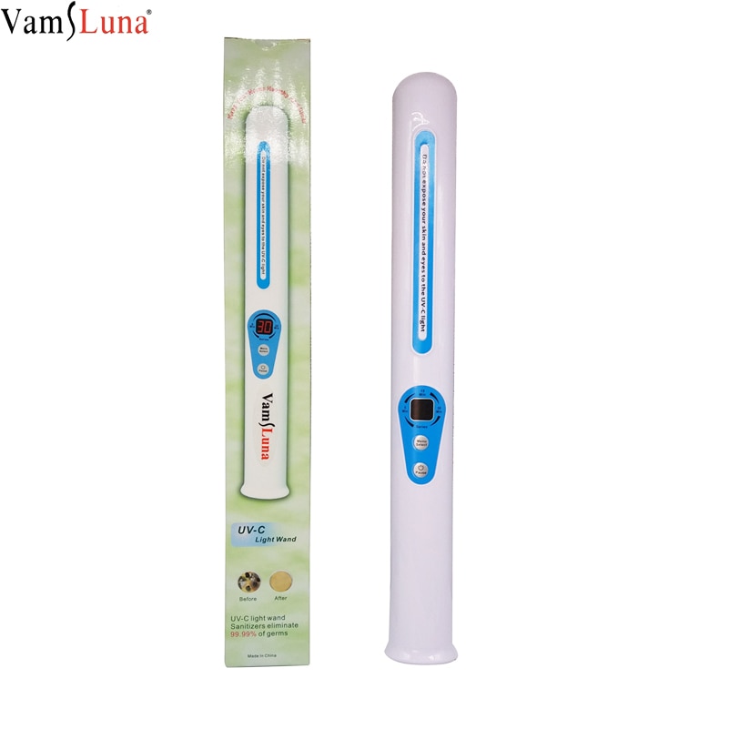 Portable UV Sanitizer Hand Wand Ultra Violet Light Travel For Home Cleaning