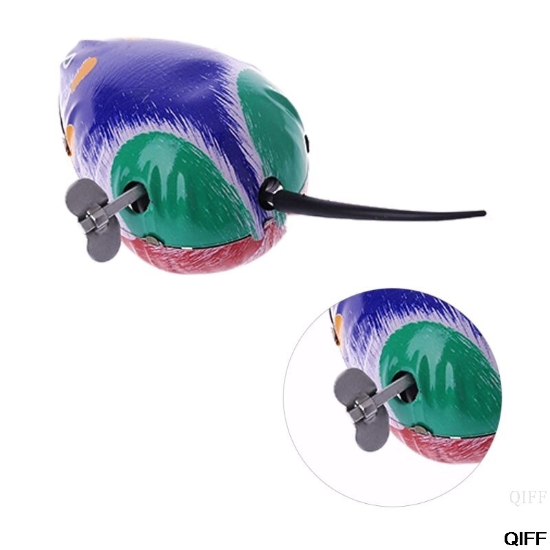Classic Uurwerk Cartoon Muis Wind Up Speelgoed Kinderen Educatief Grappige Spelen Speelgoed