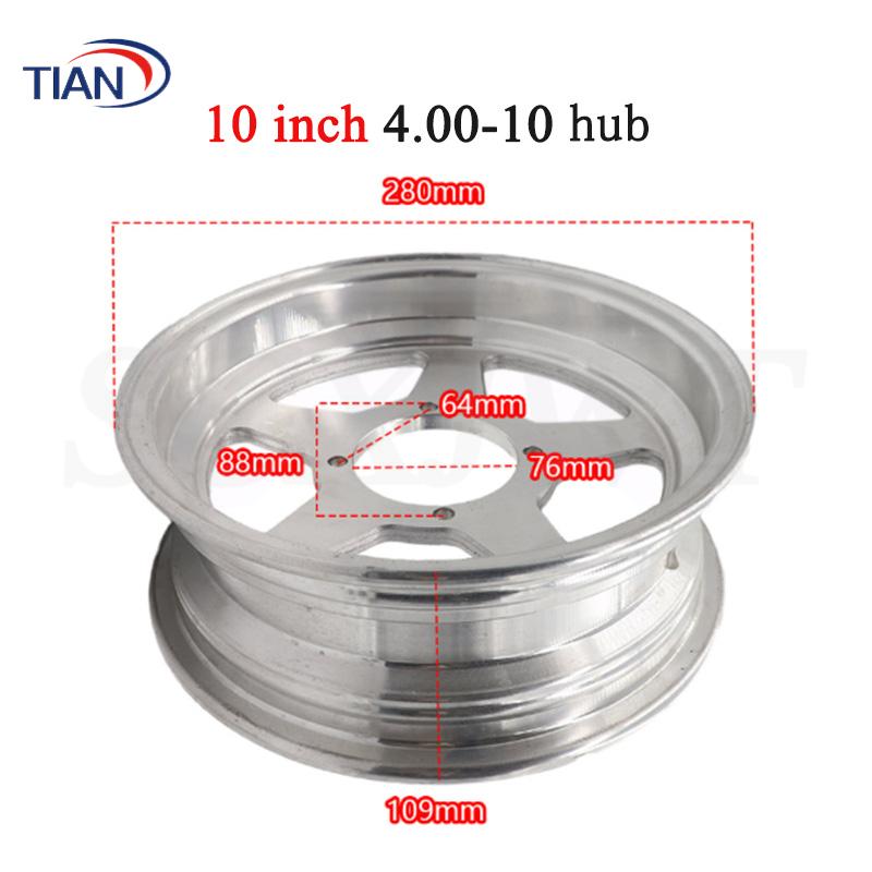 8/10/12 Inch Alloy Wheel Hub Aluminum 2.75-8 3.
00-8 2.75-10 3.00-10 3.50-10 4.00-10 4.50-12 for Monkey Bike Small Motorcycle: GRAY