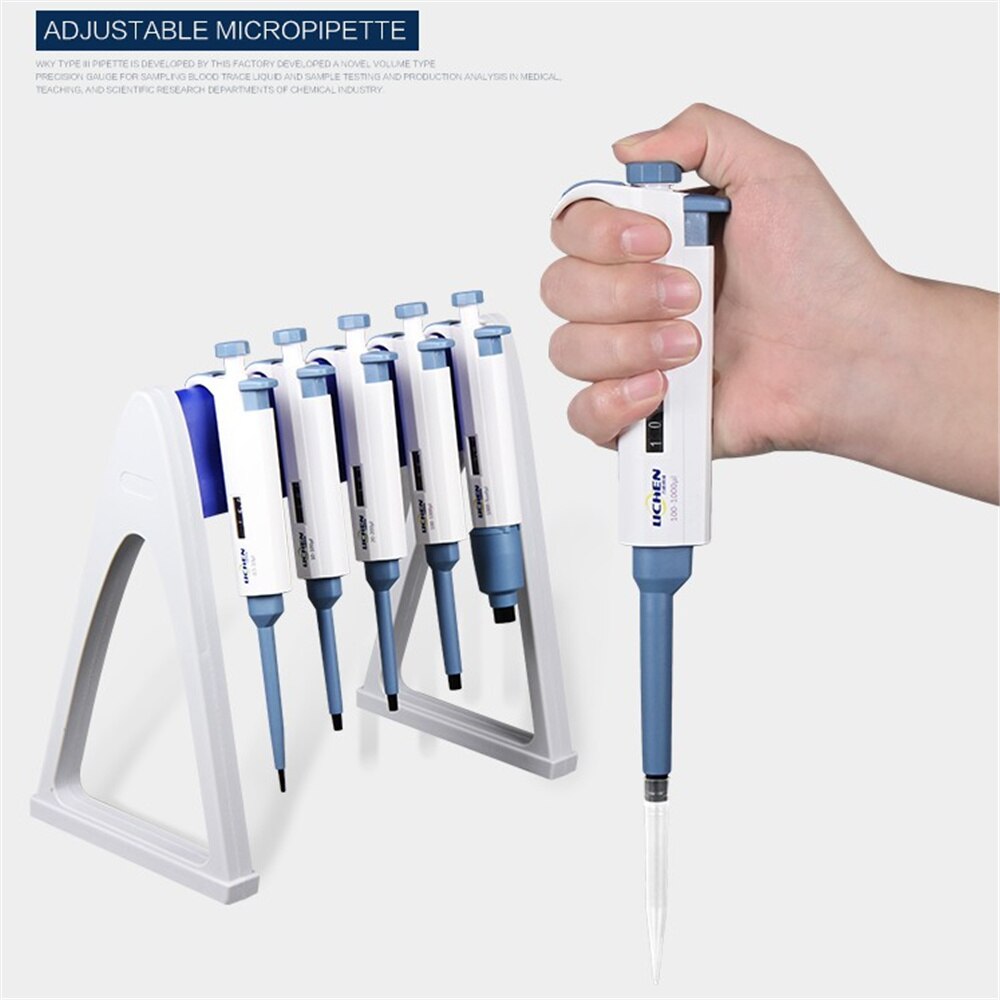 10-100ul lab Single Channel Manual Adjustable micropipette Toppette Pipette Continuous Number Lab Supplies