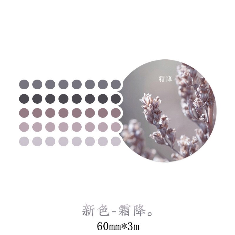 Gradient Geometry Washi Tape Adhesive Tape Diy Scrapbooking Sticker Label Masking Tape Student Stationery , 60mm x 3m: M