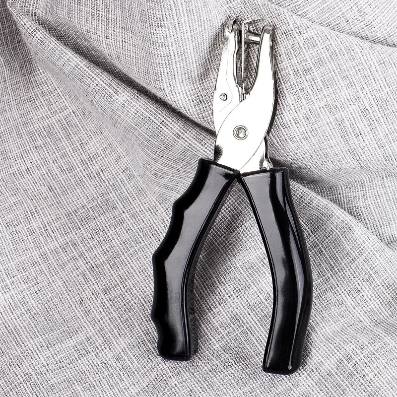 Single 6mm Hole Punch Handheld Round Paper Cutter Loose-Leaf Punches Scrapbooking Puncher DIY Tools Office Binding Supplies