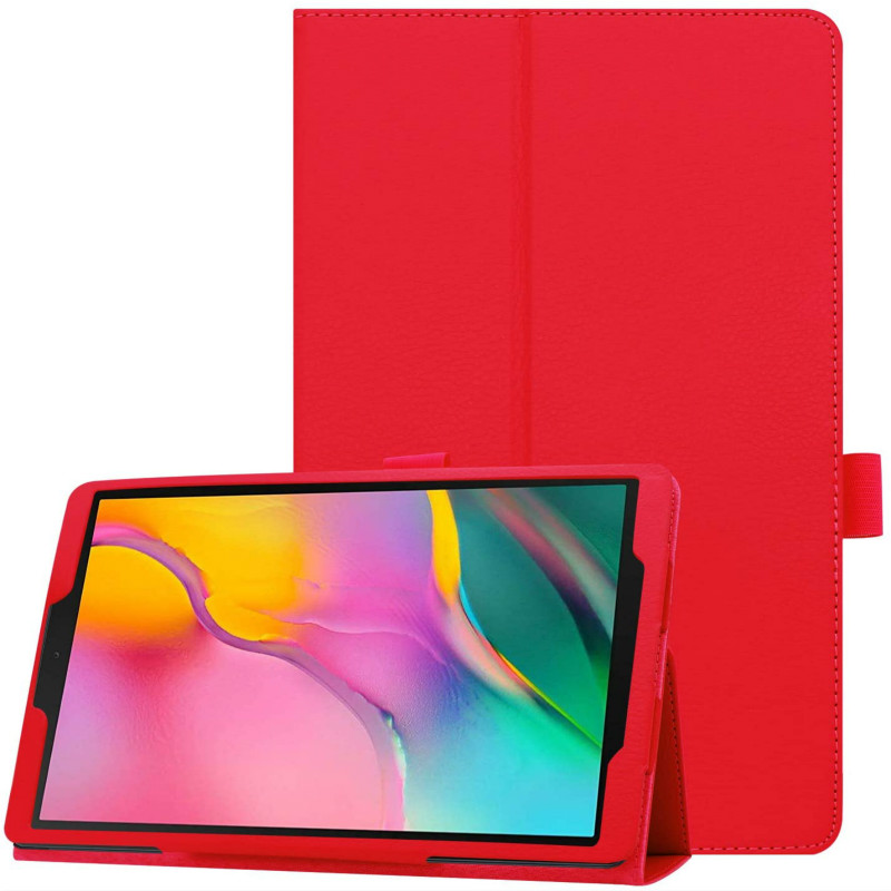 For Samsung Galaxy Tab A7 10.4 Case,Flip Leather Stand Tablet Cover for Samsung Galaxy Tab A7 10.4&quot;SM-T500 T505 T507 Case: Red