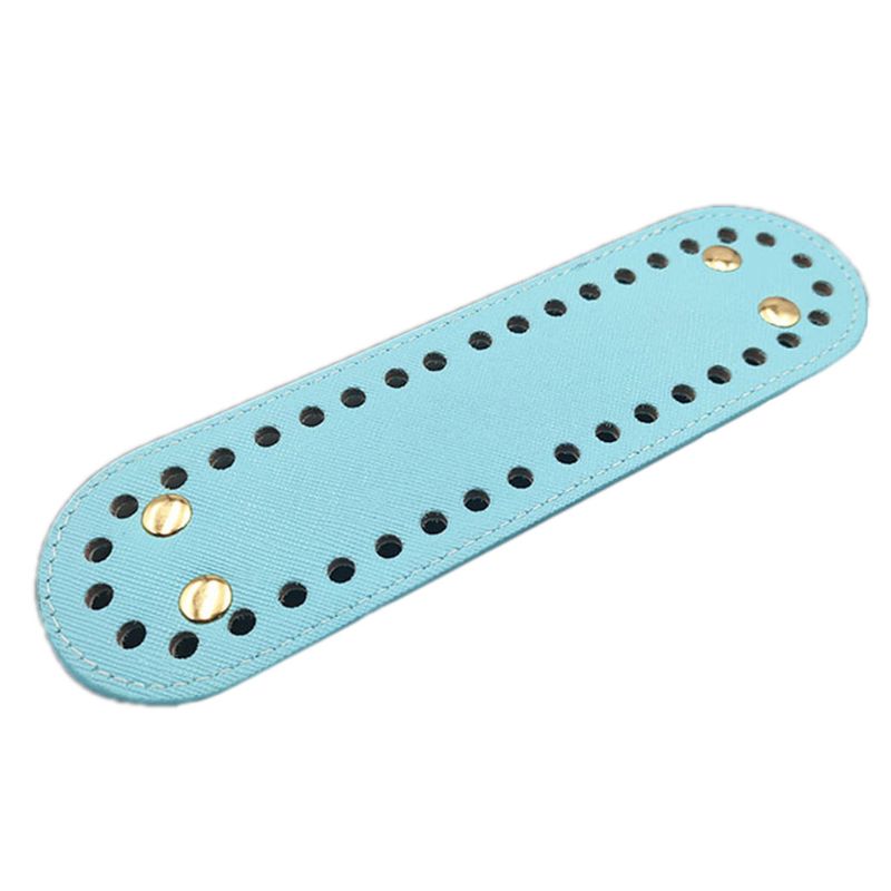 Thinkthendo Lederen Tas Bodem Shaper Kussen Pad Voor Schouder Handtas Maken Diy Portemonnee: sky blue