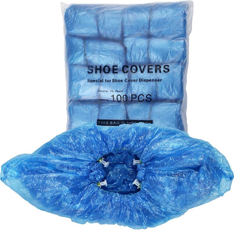 Cordial Shinning-Protector plástico para zapatos, maquinaria para cobertura de zapatos con tela azul desechable, conveniente y cómodo, con cubiertas de , modelo PE, por 200uds