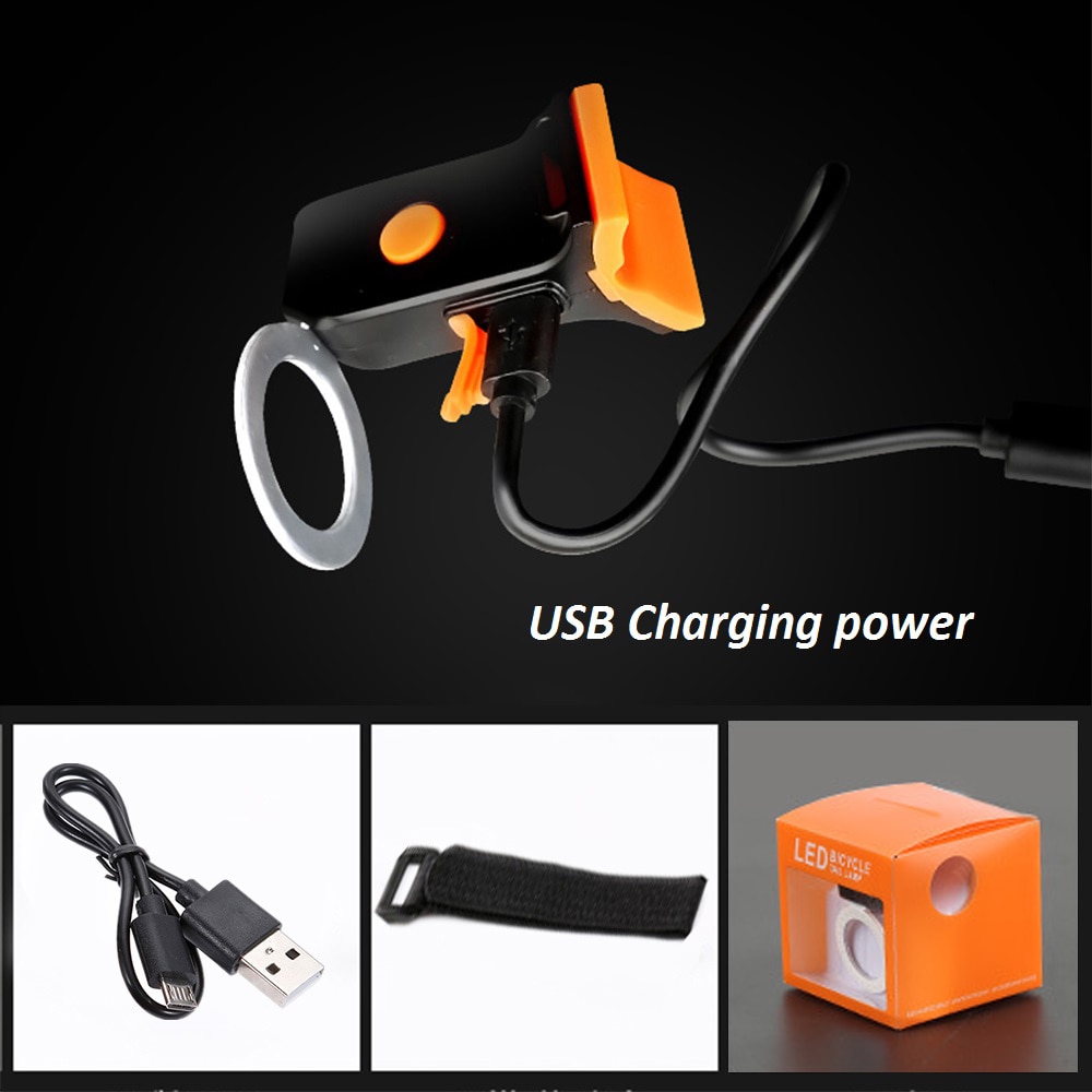 Fiets Multi Verlichting Modes Fietslicht Usb Led Fiets Light Staart Achter Fiets Verlichting Voor Bergen Bike Zadelpen