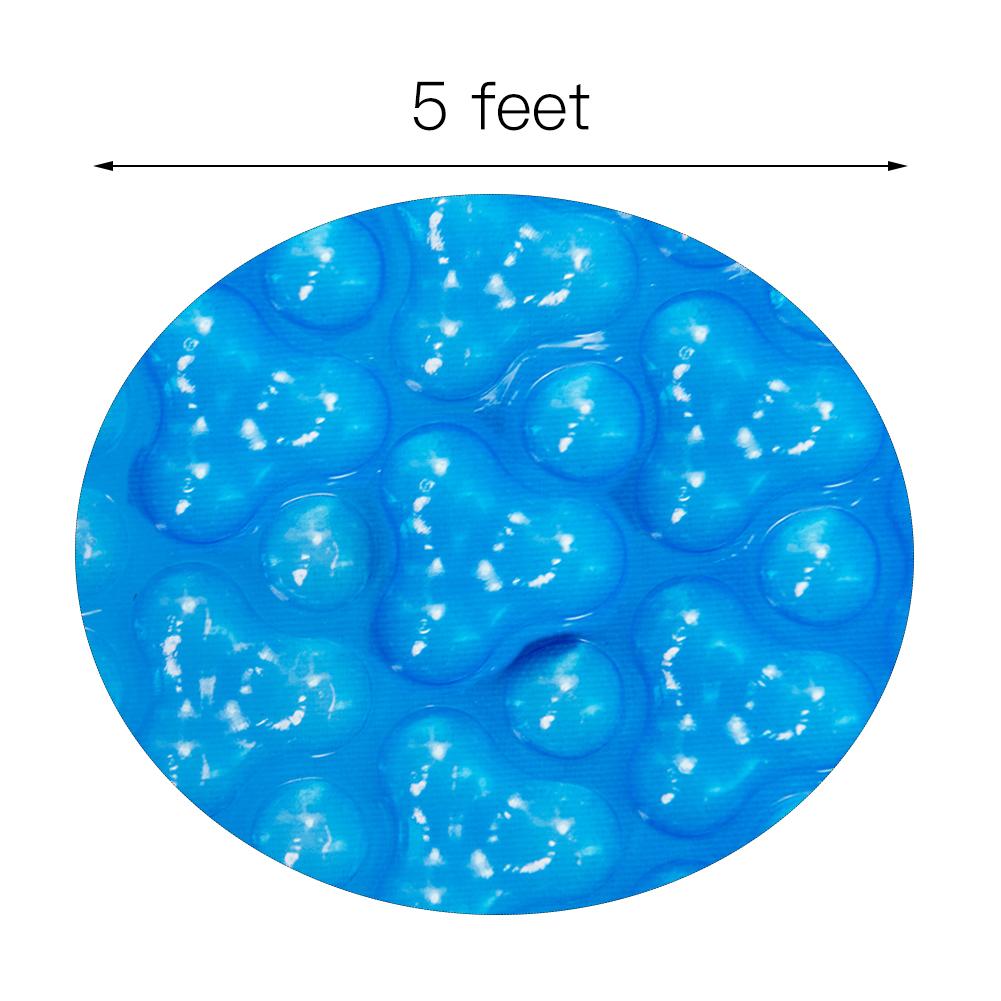 Swimming Pool Cover Heat Preservation Cover Durable Water Evaporation Reduce Engery Saving Insulation Film Pool Cover: 152x152cm