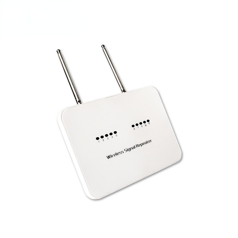 433MHz Wireless Signal Repeater Transmitter Booster Extender for GSM PTSN WiFi Home Burglar Alarm Security System