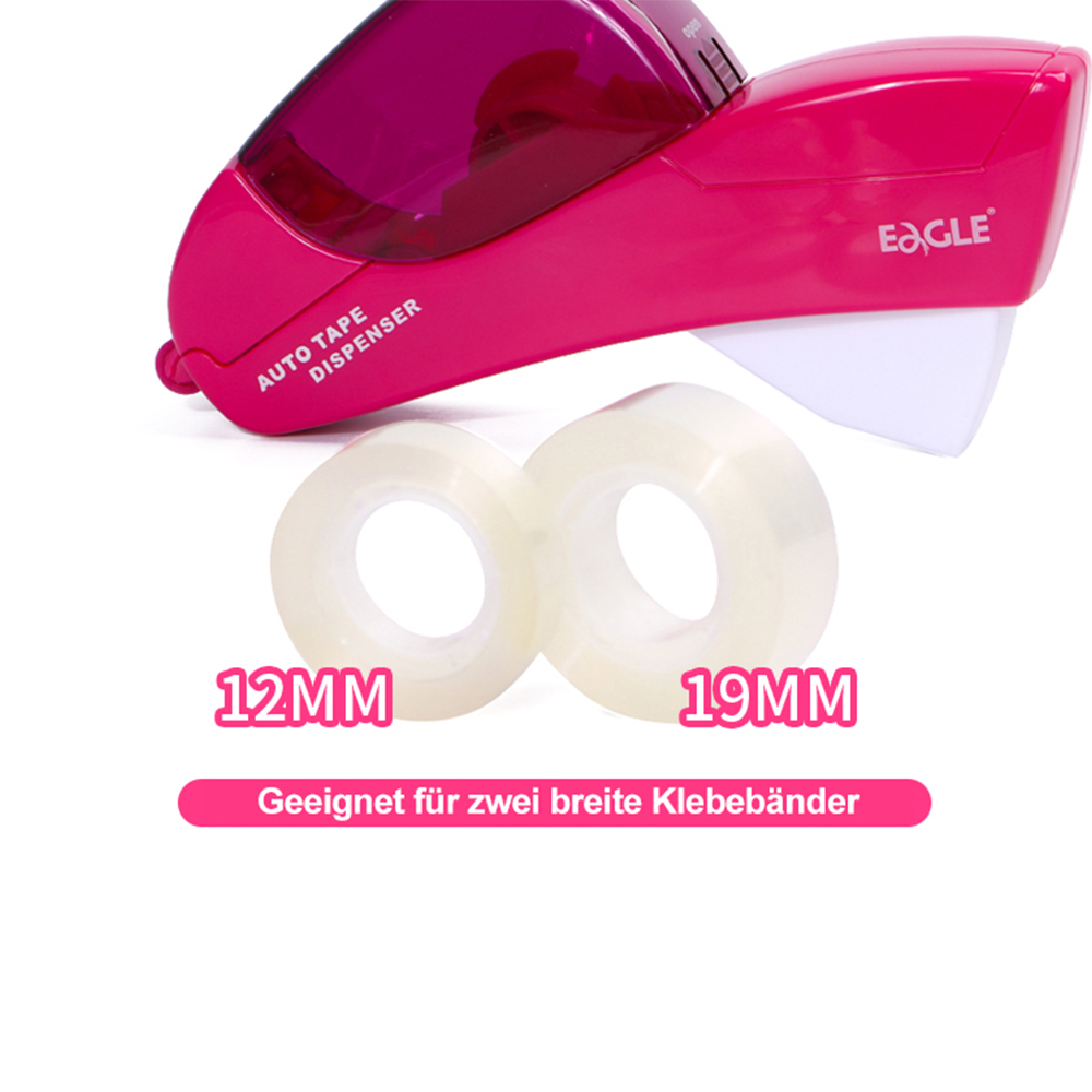 Auto Tape Dispenser Geschikt Voor Tape 20mm Of Minder Een Druk Handheld Lijm Houder Verpakking Cutter Gereedschap Sluitmachine