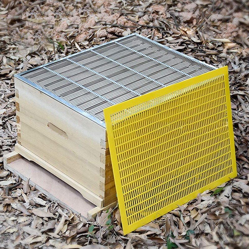 Plastic Beekeeping Queen Excluder to Keep Queen Separate From Honey Boxes in a Bee Hive