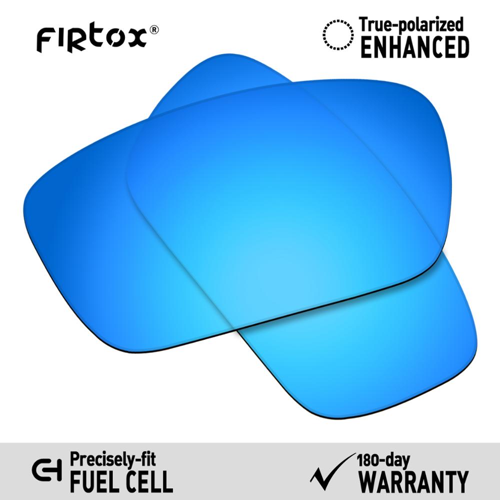 Firtox True UV400 Polarized Lenses Replacement for-Oakley Fuel cell OO9096 Sunglasses (Compatiable Lens Only) - Multiple Colors: Blue-Polarized