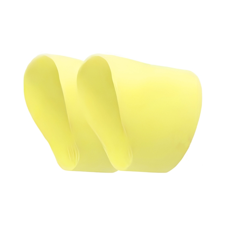 652d 2 . fotballsko-lisser til fotballsko, skolisser til baseballsko: Gul