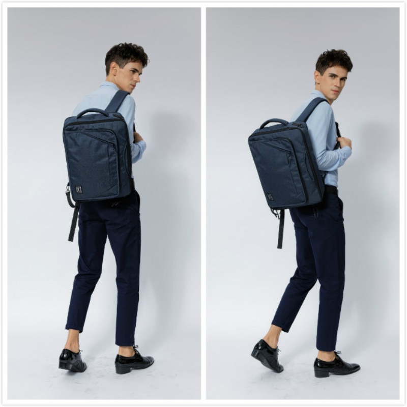 Brand Men&#39;s Briefcase Canvas Crossbody Bags for men 17 Inch Laptop Shoulder Bags Buisness Office Men Messenger Bag