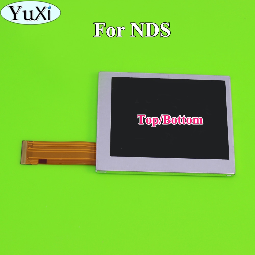 YuXi Top Bottom Bovenste Onderste Lcd-scherm voor Nintend DS NDS Game Console Lcd-schermen Reparatie Onderdelen